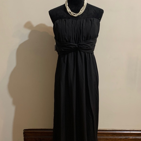 Jessica Simpson Black Gathered Dress - Picture 2 of 9